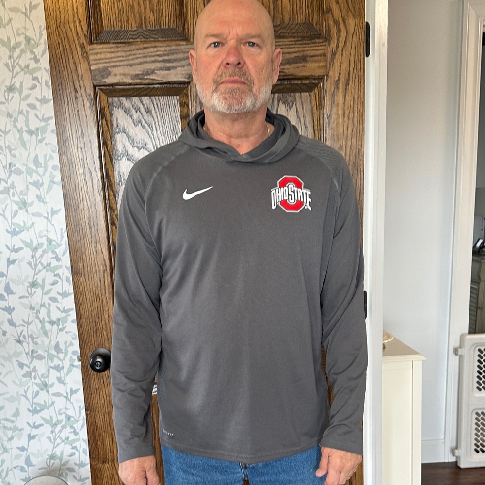 Nike Gray Ohio State Pullover